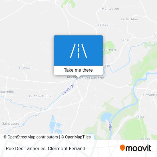 Rue Des Tanneries map