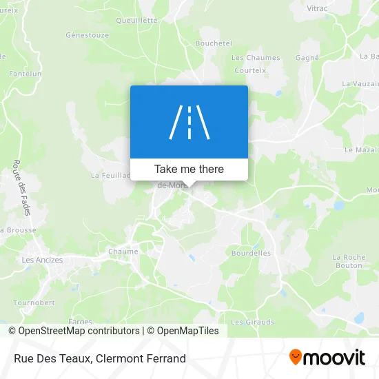 Rue Des Teaux map