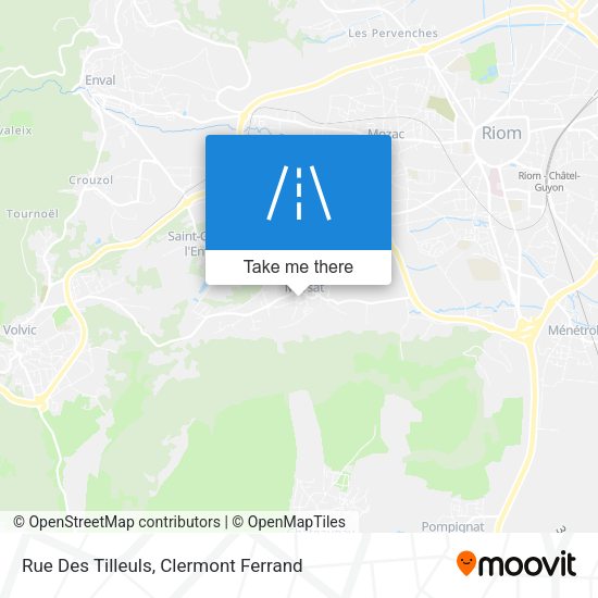 Rue Des Tilleuls map
