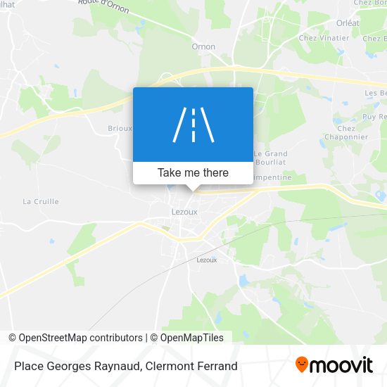 Place Georges Raynaud map
