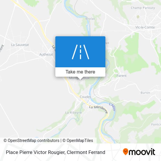 Place Pierre Victor Rougier map