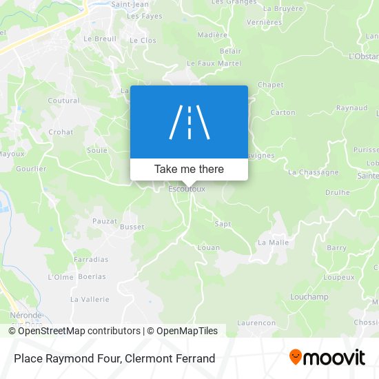 Place Raymond Four map
