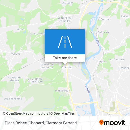 Place Robert Chopard map