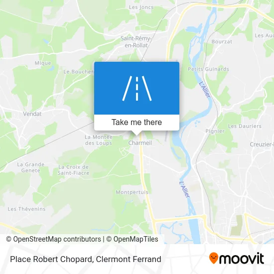 Place Robert Chopard map