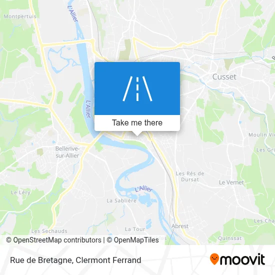 Rue De Bretagne map