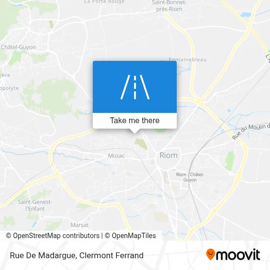 Rue De Madargue map