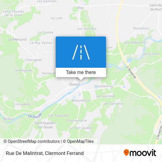Rue De Malintrat map