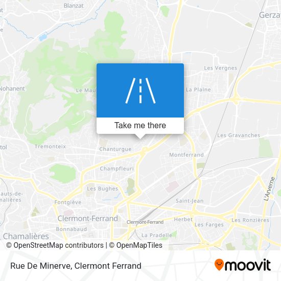 Rue De Minerve map