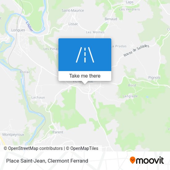 Place Saint-Jean map