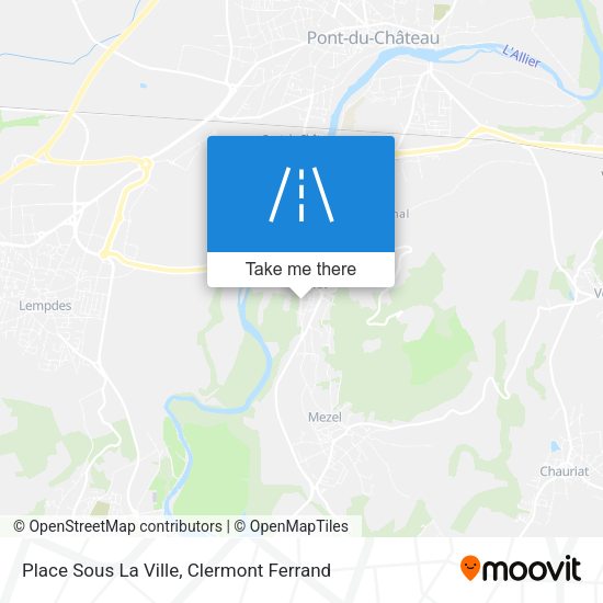 Place Sous La Ville map
