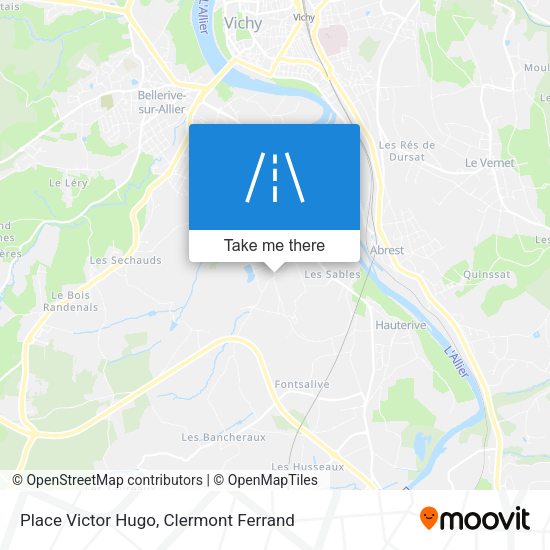 Place Victor Hugo map