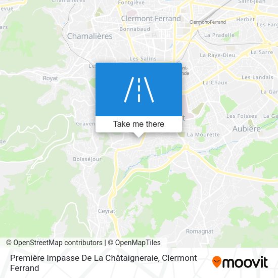 Première Impasse De La Châtaigneraie map