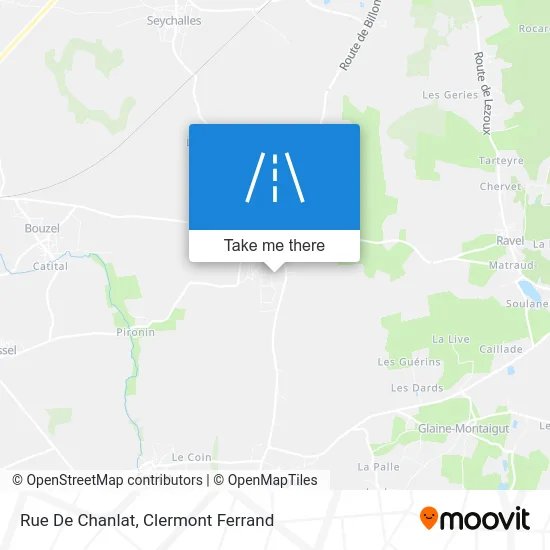 Rue De Chanlat map