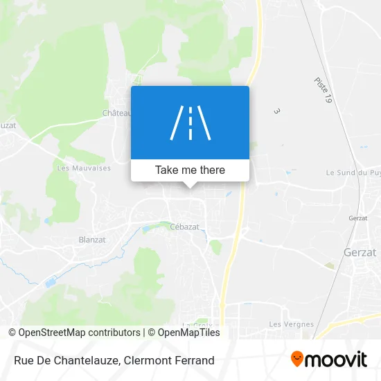 Rue De Chantelauze map