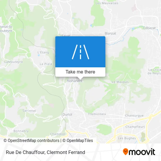 Rue De Chauffour map