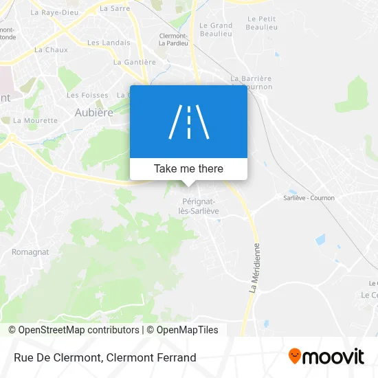 Rue De Clermont map