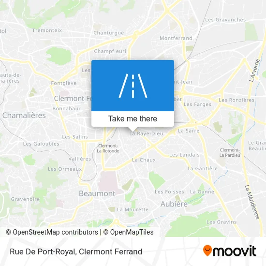 Rue De Port-Royal map