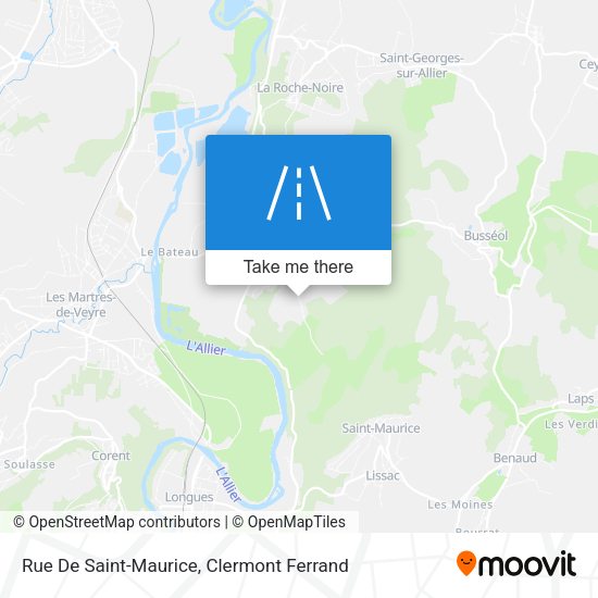 Rue De Saint-Maurice map