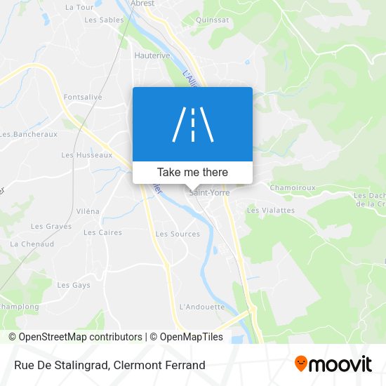 Rue De Stalingrad map