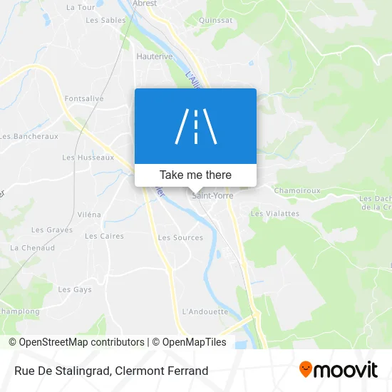 Rue De Stalingrad map