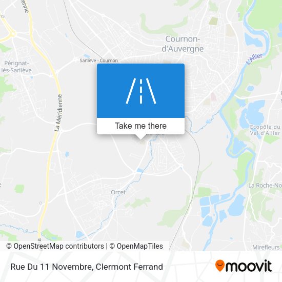 Rue Du 11 Novembre map