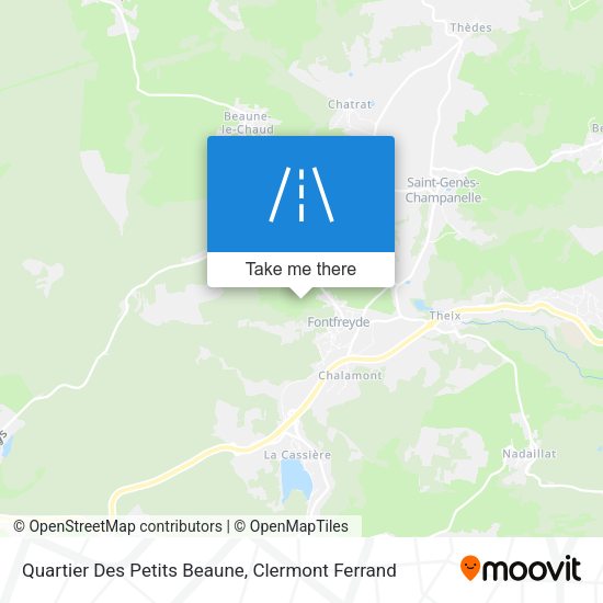 Quartier Des Petits Beaune map