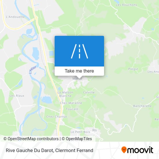 Rive Gauche Du Darot map