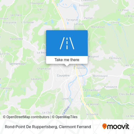 Rond-Point De Ruppertsberg map