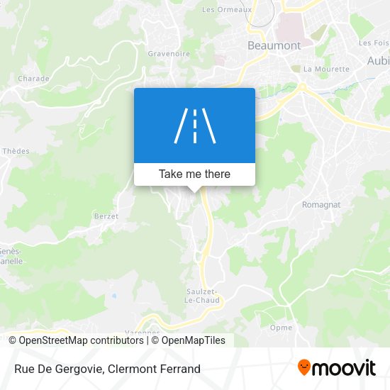 Rue De Gergovie map