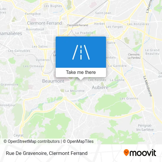 Rue De Gravenoire map