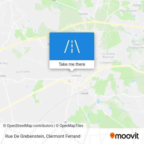 Rue De Grebenstein map