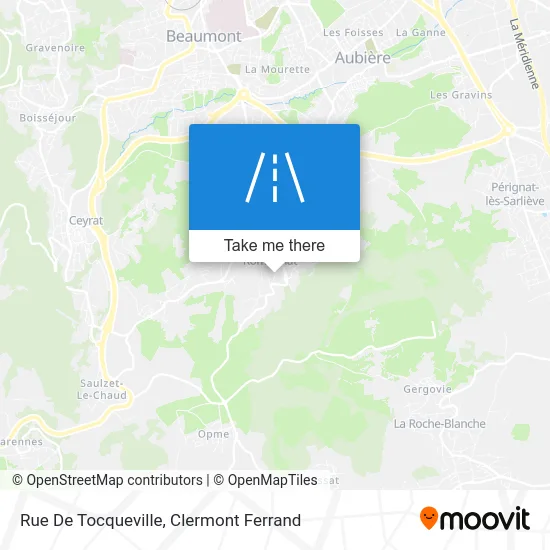 Rue De Tocqueville map