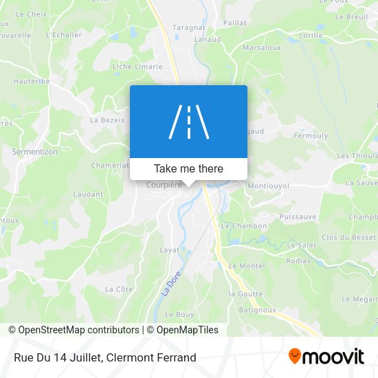 Rue Du 14 Juillet map