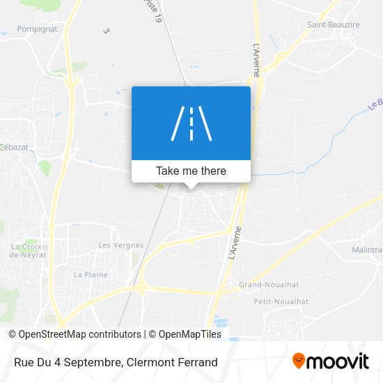 Rue Du 4 Septembre map