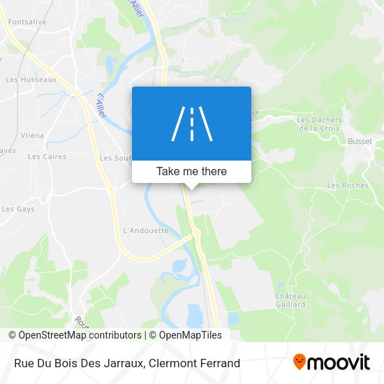 Rue Du Bois Des Jarraux map