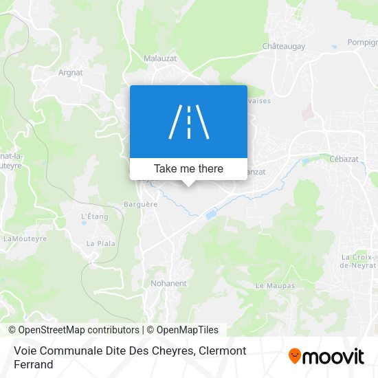 Voie Communale Dite Des Cheyres map