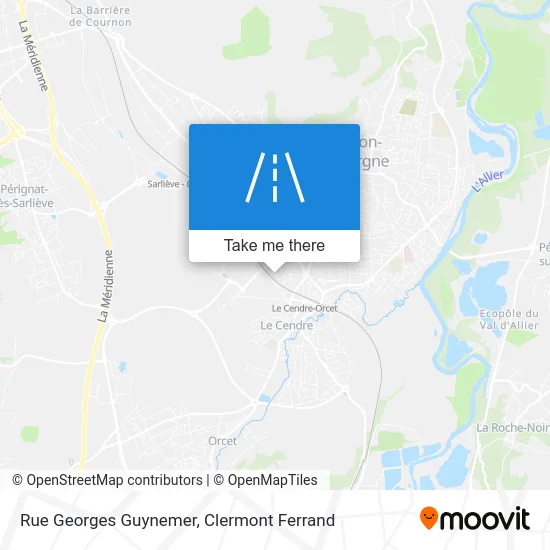 Rue Georges Guynemer map
