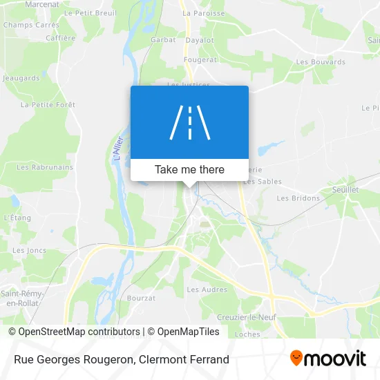 Rue Georges Rougeron map