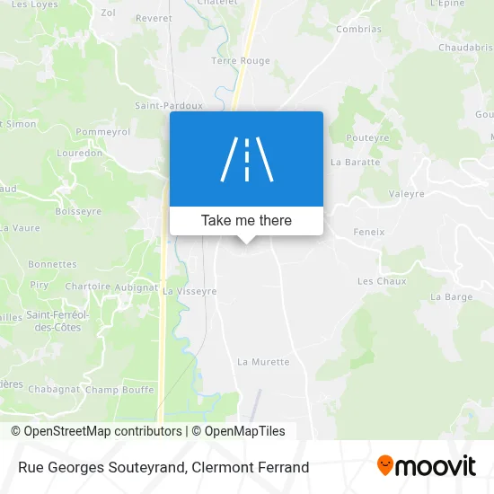 Rue Georges Souteyrand map