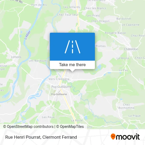 Rue Henri Pourrat map