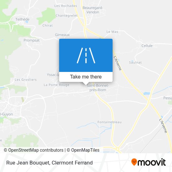 Rue Jean Bouquet map