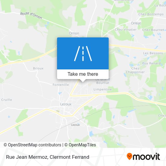Rue Jean Mermoz map