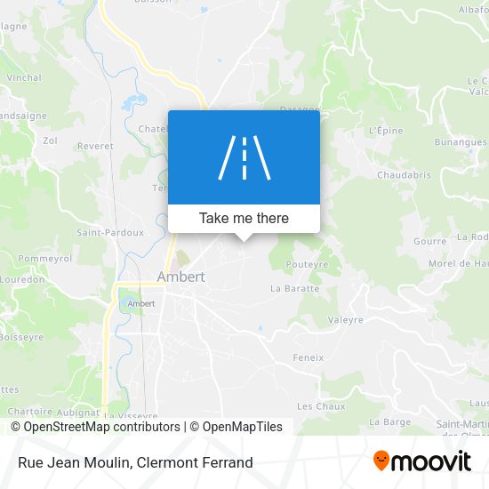 Rue Jean Moulin map