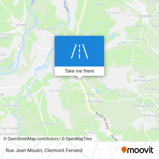 Rue Jean Moulin map