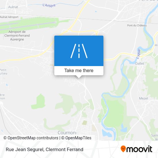 Rue Jean Segurel map