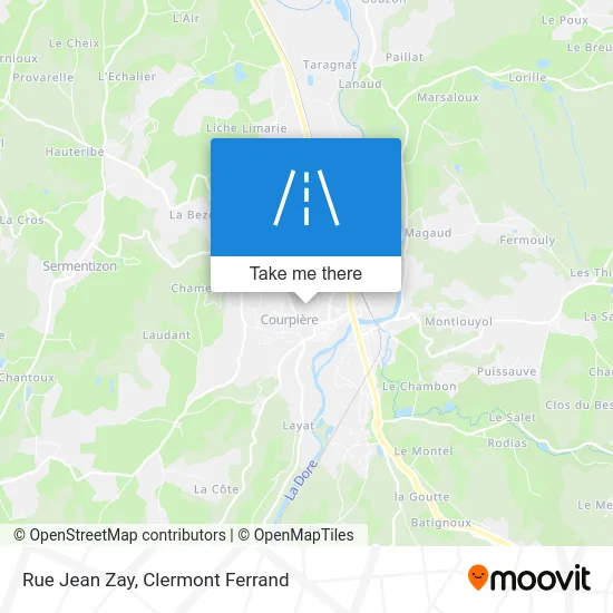 Rue Jean Zay map