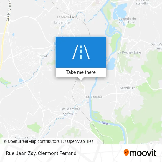 Rue Jean Zay map