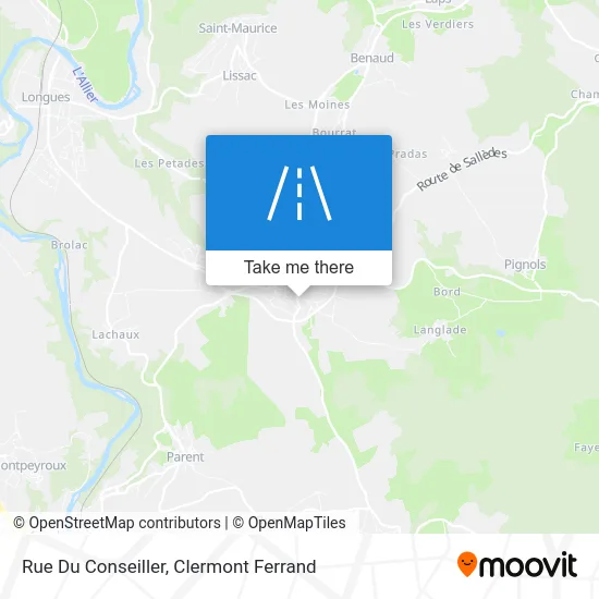 Rue Du Conseiller map