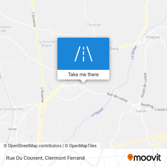 Rue Du Couvent map
