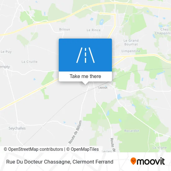 Rue Du Docteur Chassagne map